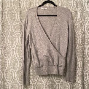 Madewell Faux Wrap Sweater